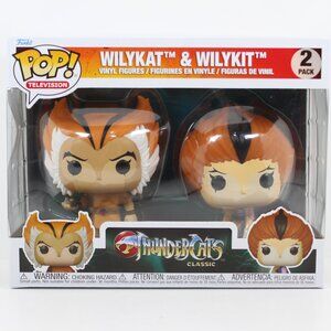 Funko Pop! ThunderCats : Wilykat and Wilykit 2 Pack
